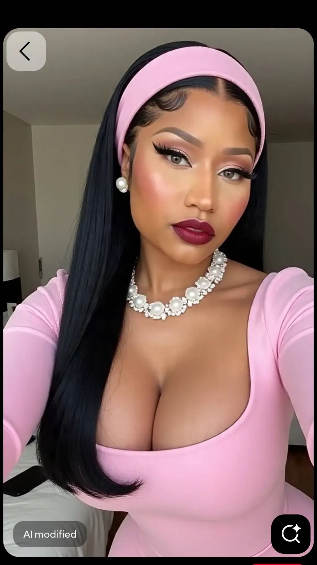 ai character: Nicki  background