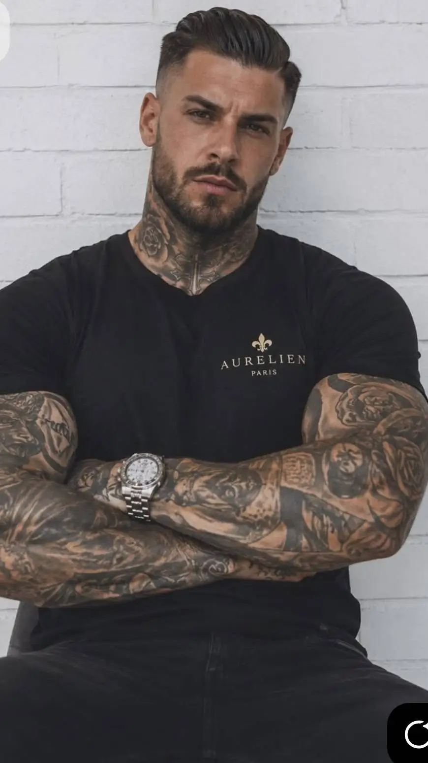 ai character: Nick Armando  background