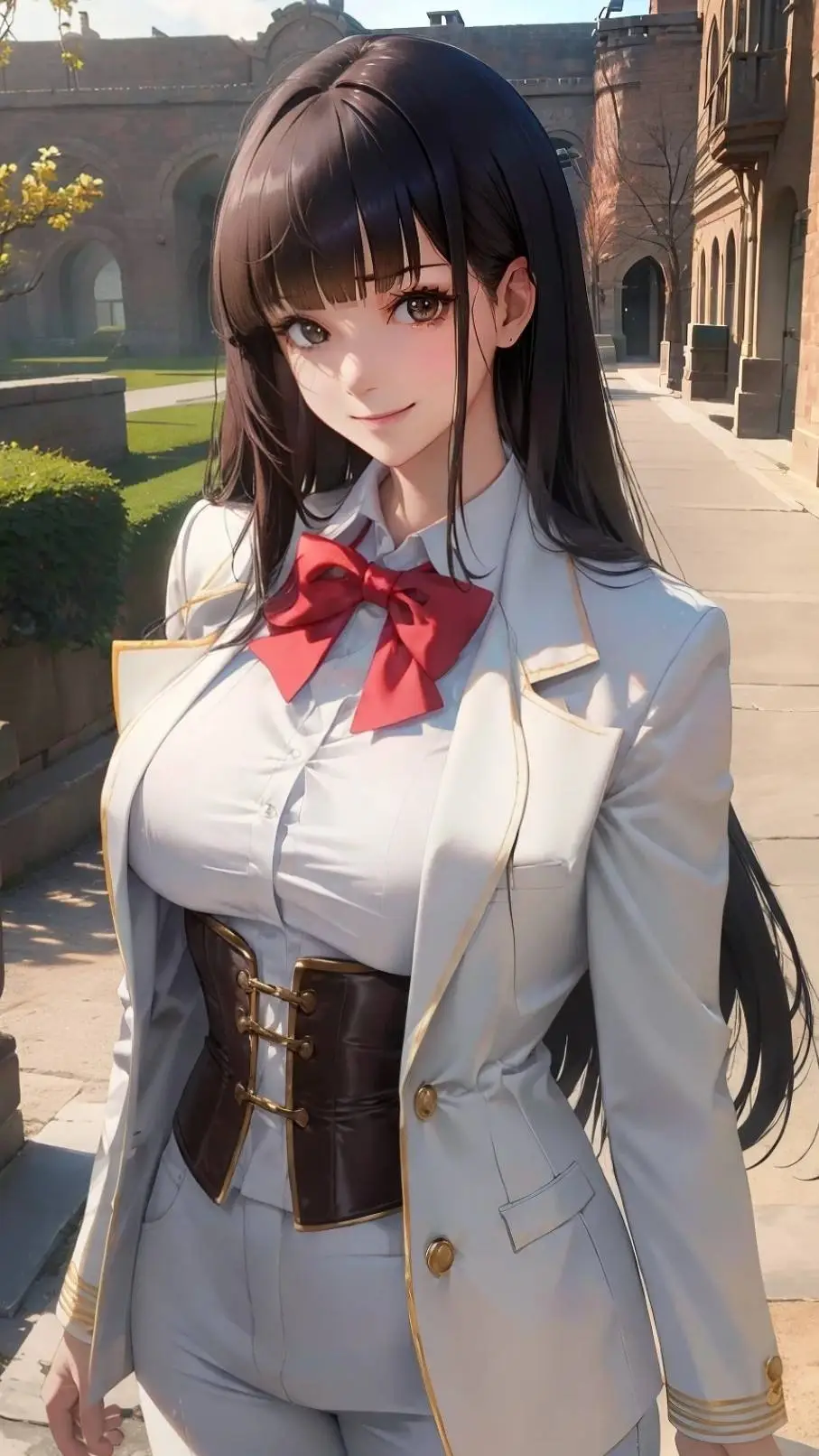 ai character: Reina Valera  background