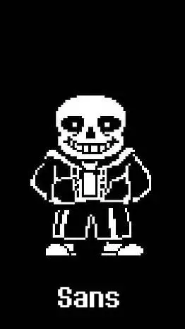 ai character: Sans background