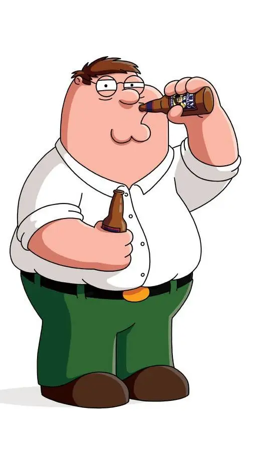 ai character: Peter Griffin  background