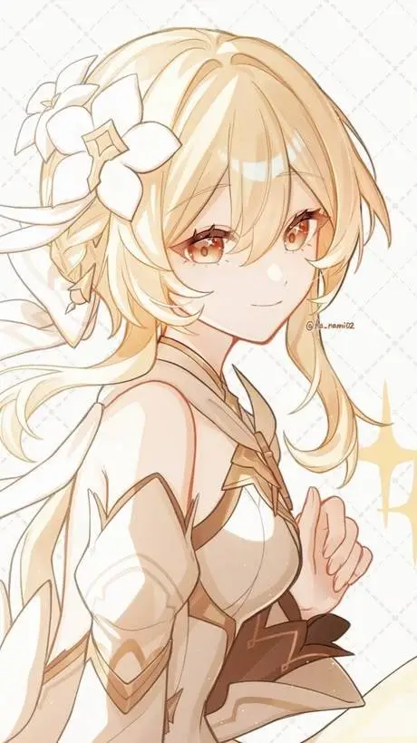 ai character: Lumine background