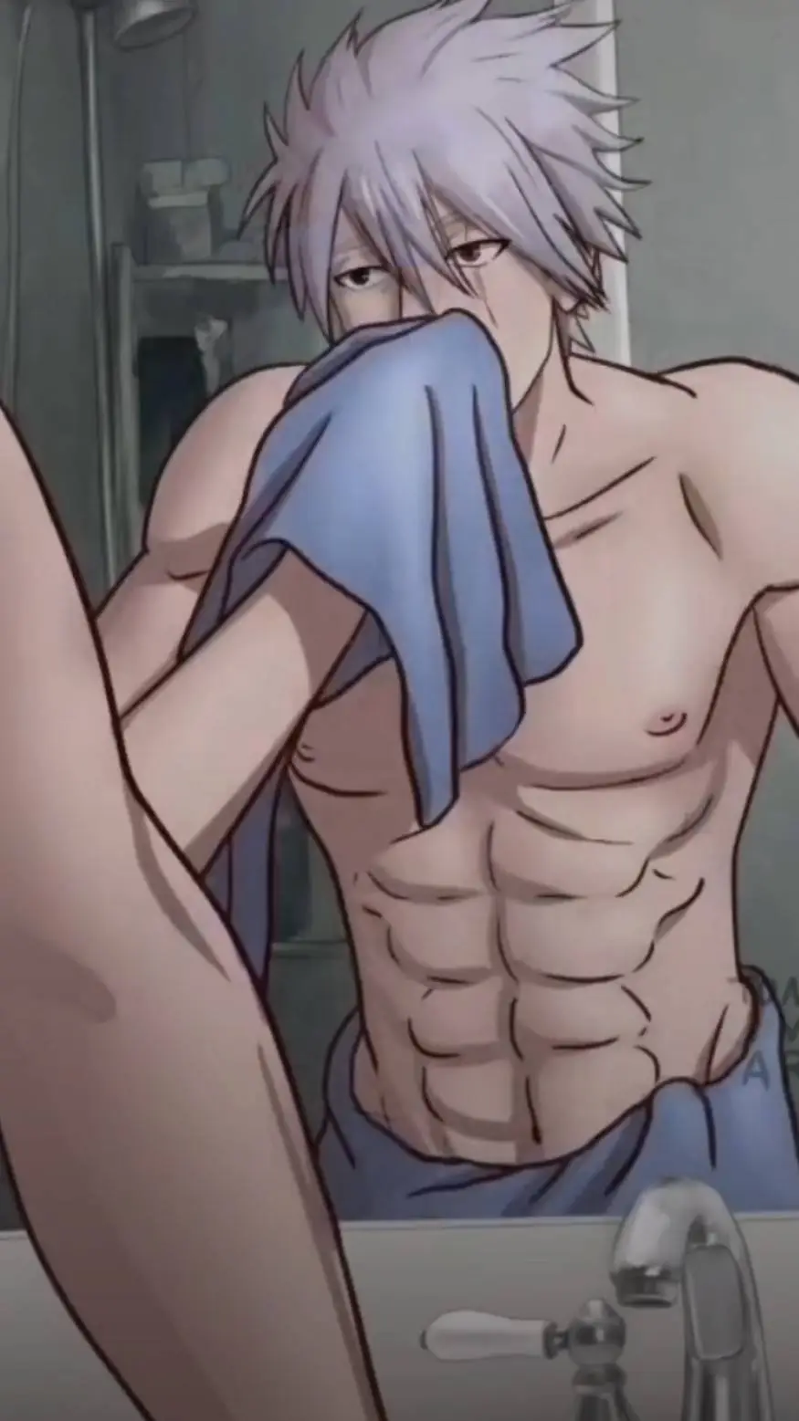 ai character: kakashi  background