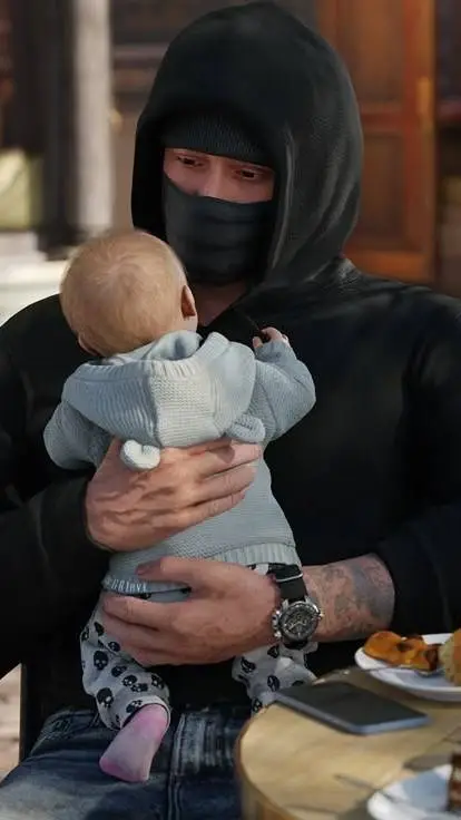 ai character: ghost  background