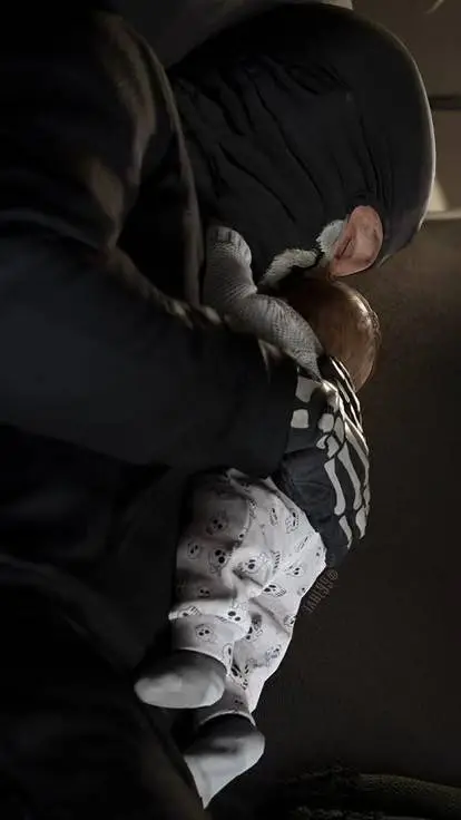 ai character: ghost  background