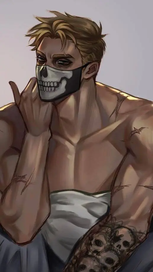 ai character: ghost background