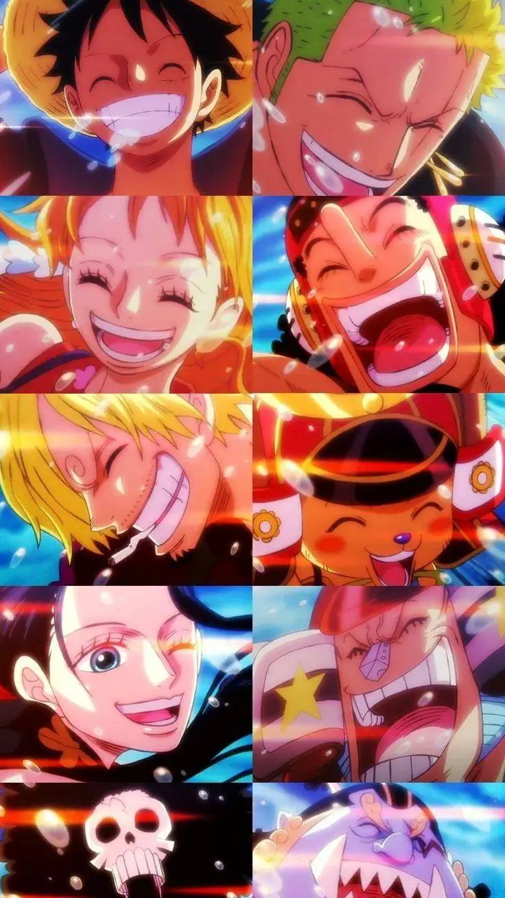 ai character: les mugiwaras background