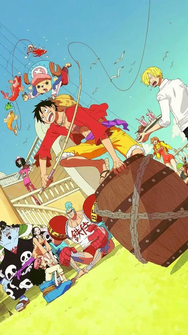 ai character: les mugiwaras background