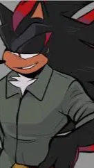 ai character: shadow background