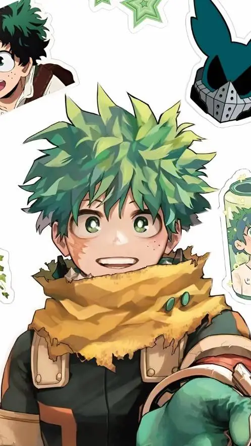 ai character: Deku background