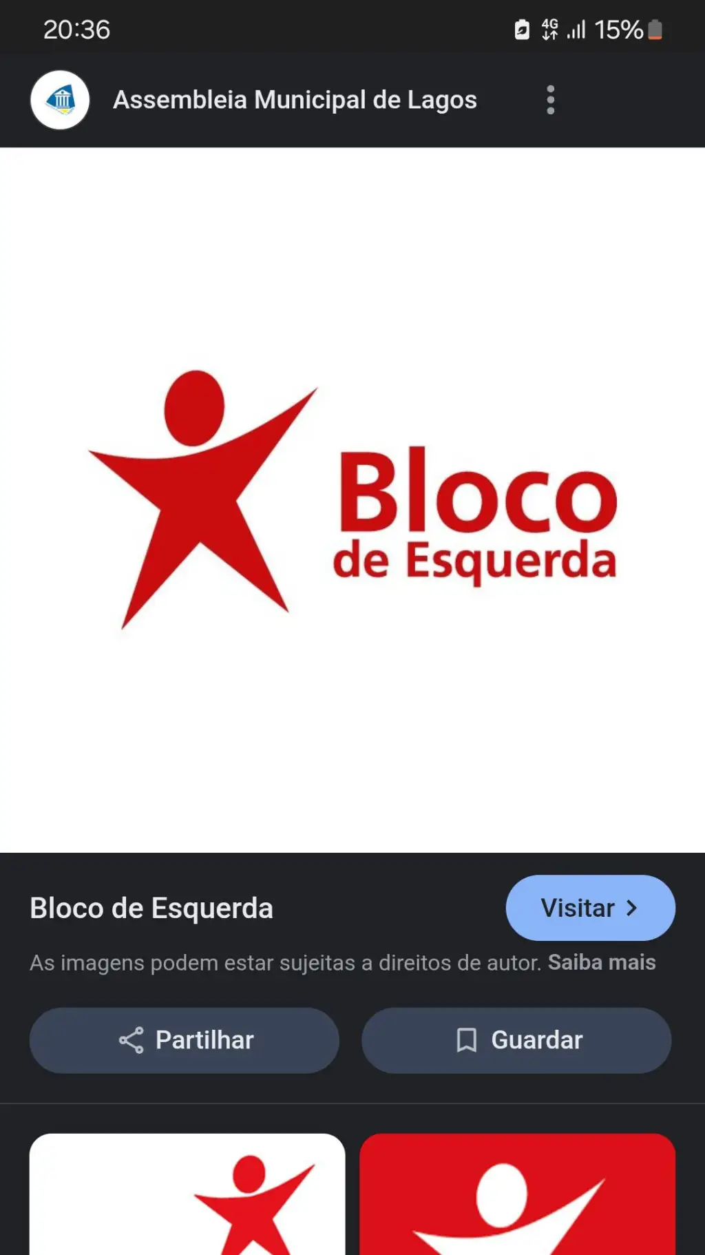 ai character: Bloco de Esquerda background
