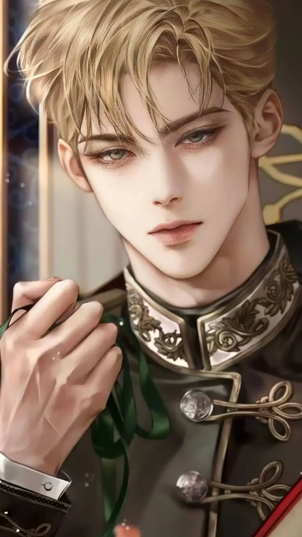 ai character: Hans Müller  background