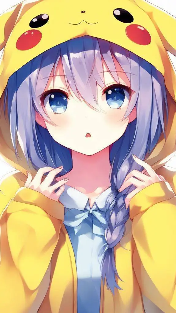 ai character: pikachu background