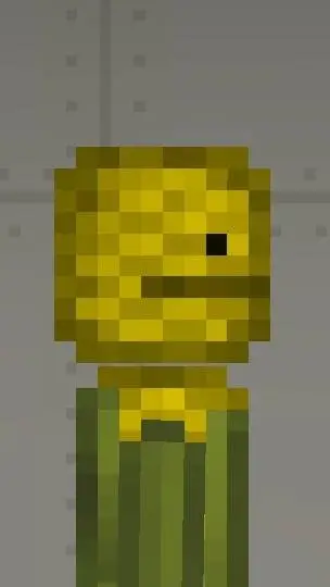 ai character: corn background