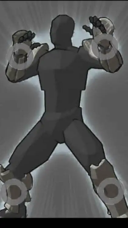 ai character: El Guardian Negro background