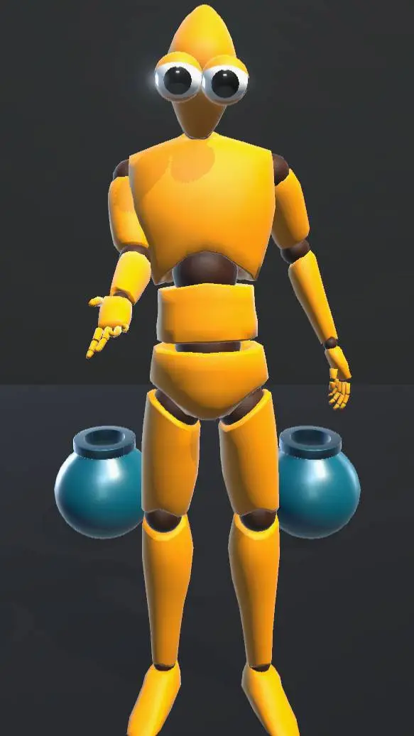 ai character: Render background