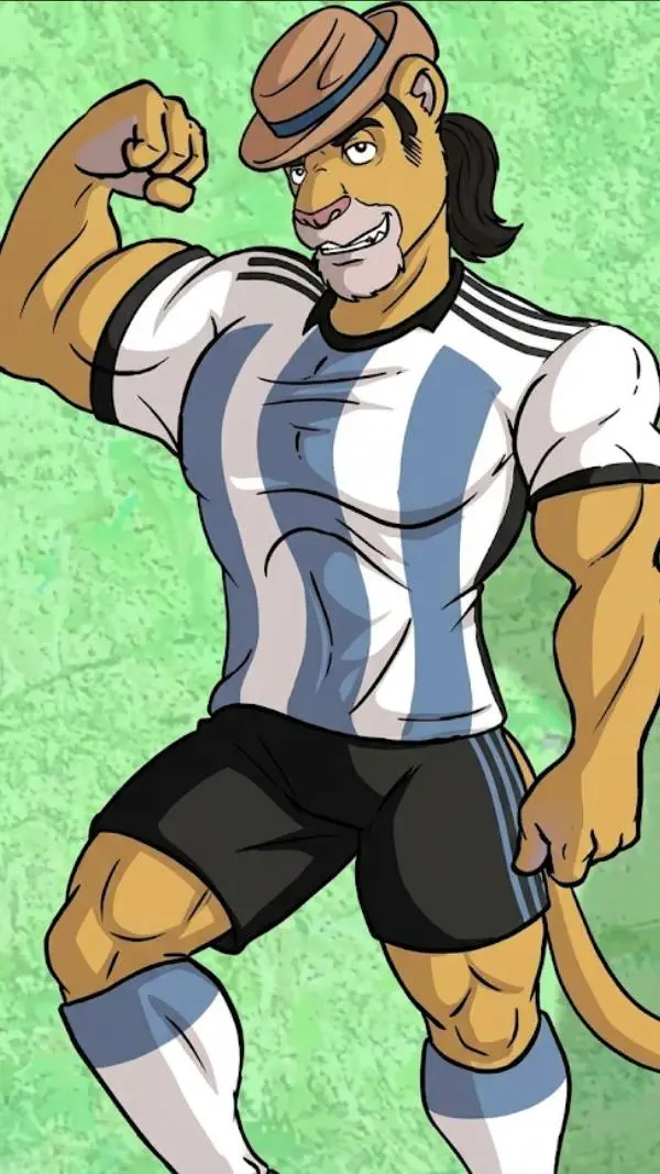ai character: Leo (El Puma 🇦🇷) background