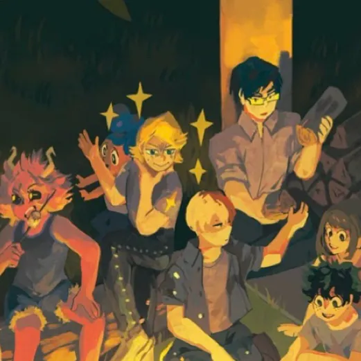 chat with ai character: Mha Camping 