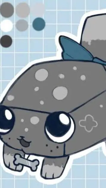ai character: pepple background