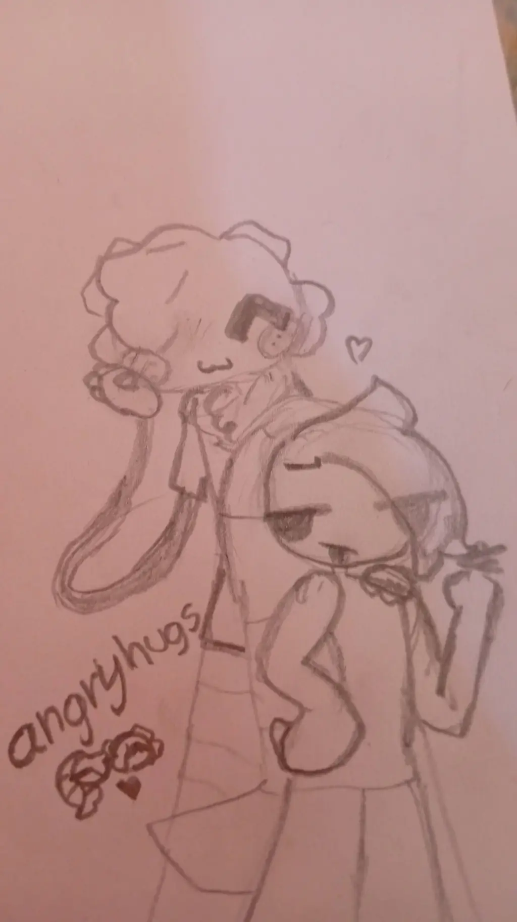 ai character: angryhugs🐶🦐 background