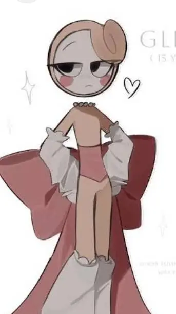 ai character: glisten background