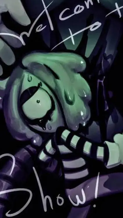 ai character: blot v 2📼🖤 background