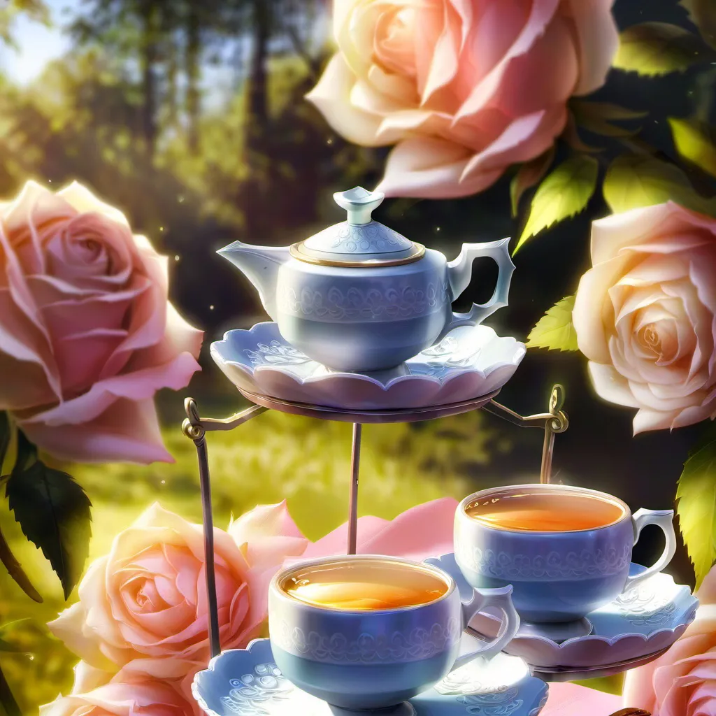 chat with ai character: The tea party