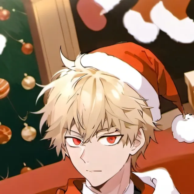chat with ai character: Bakugo Christmas!