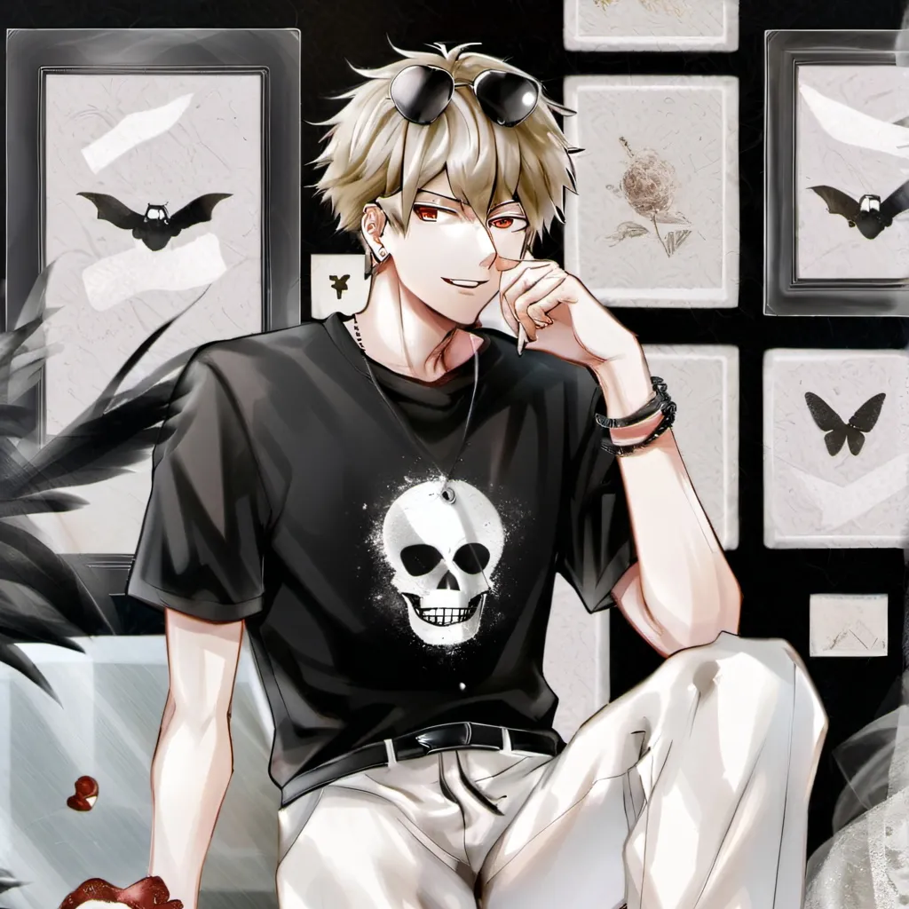 chat with ai character: Katsuki (again :3)