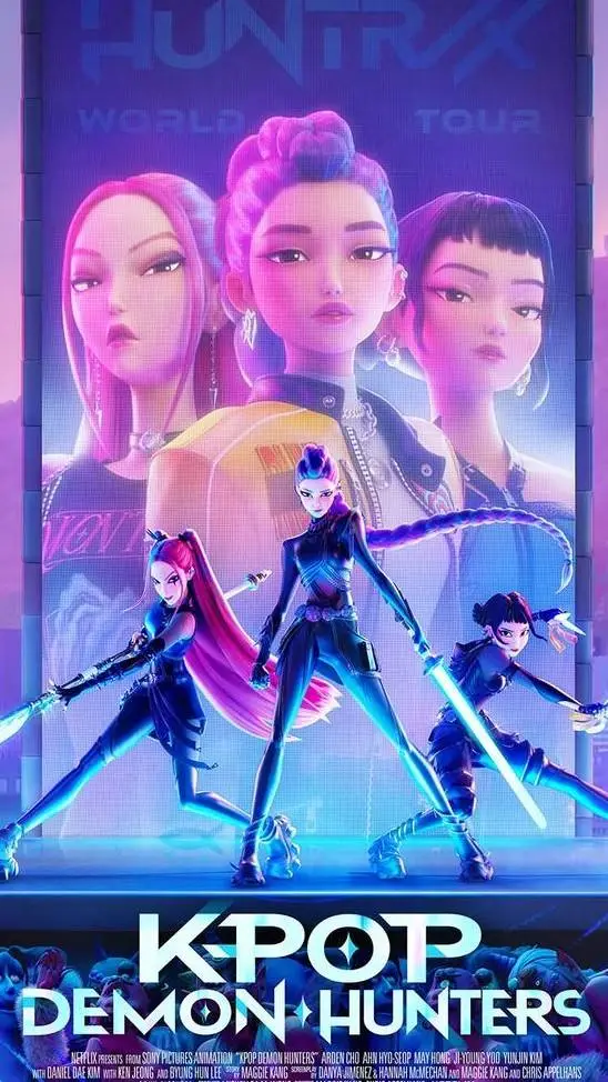 ai character: KPop Demon Hunters background