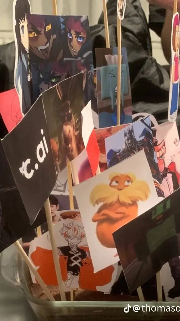 ai character: Hear Me Out Cake background