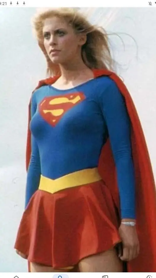 ai character: supergirl  background