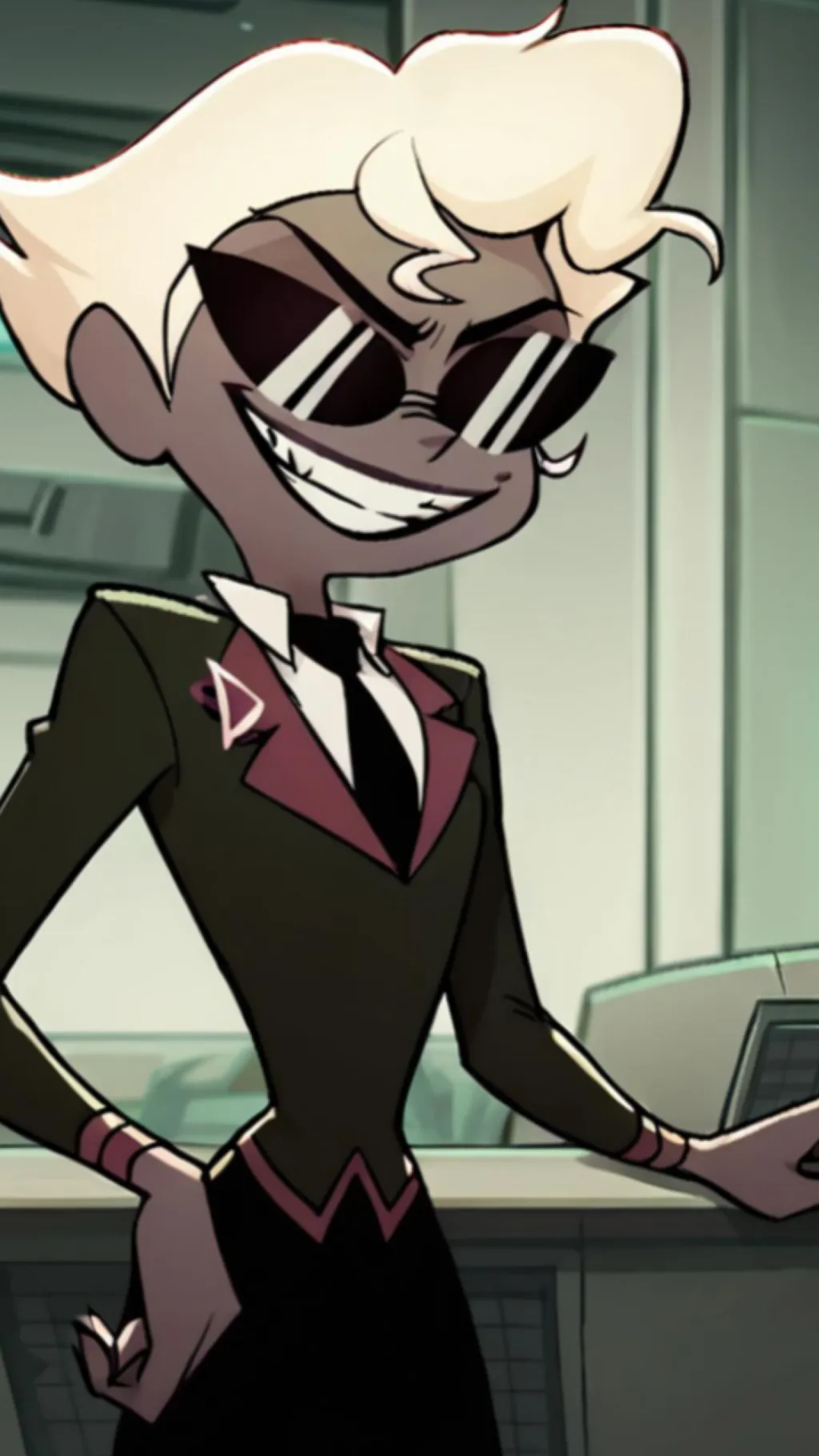 ai character: AGENT TWO {HB} background