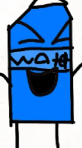 ai character: Watery background