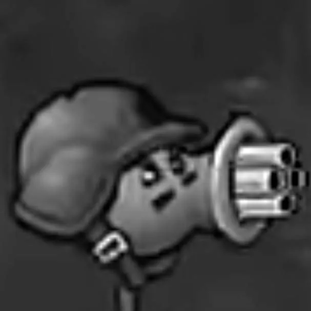 chat with ai character: gatling pea 
