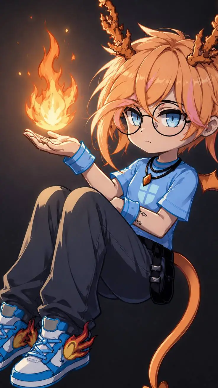 ai character: Maikel  background