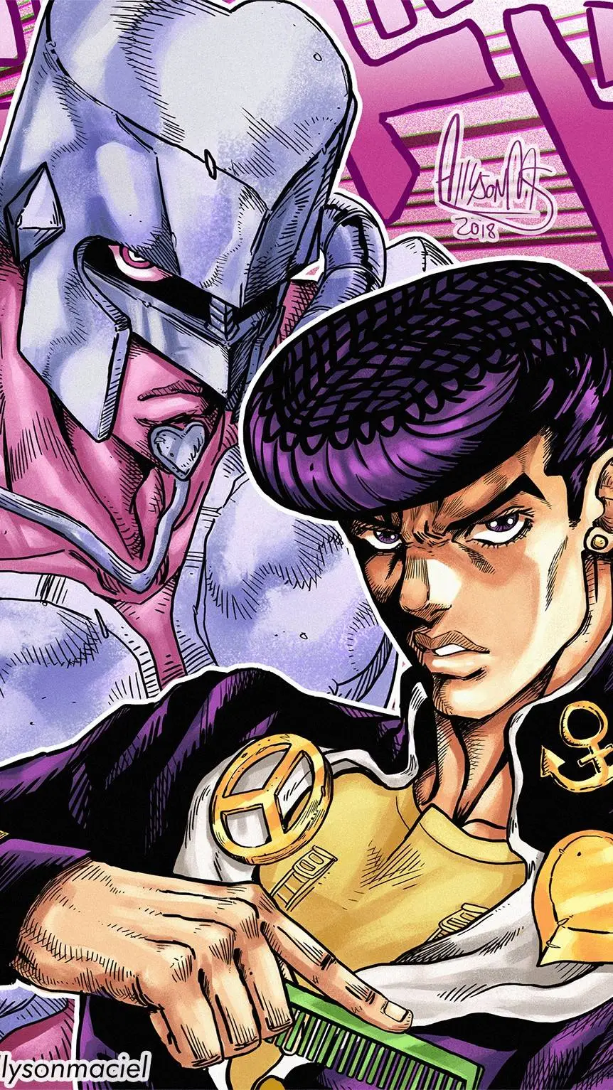 ai character: Josuke Higashikata background