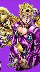 ai character: Giorno Giovanna background