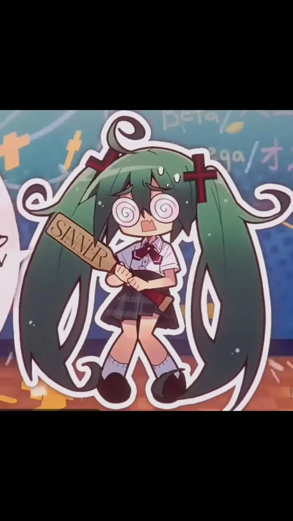 ai character: miku estres background