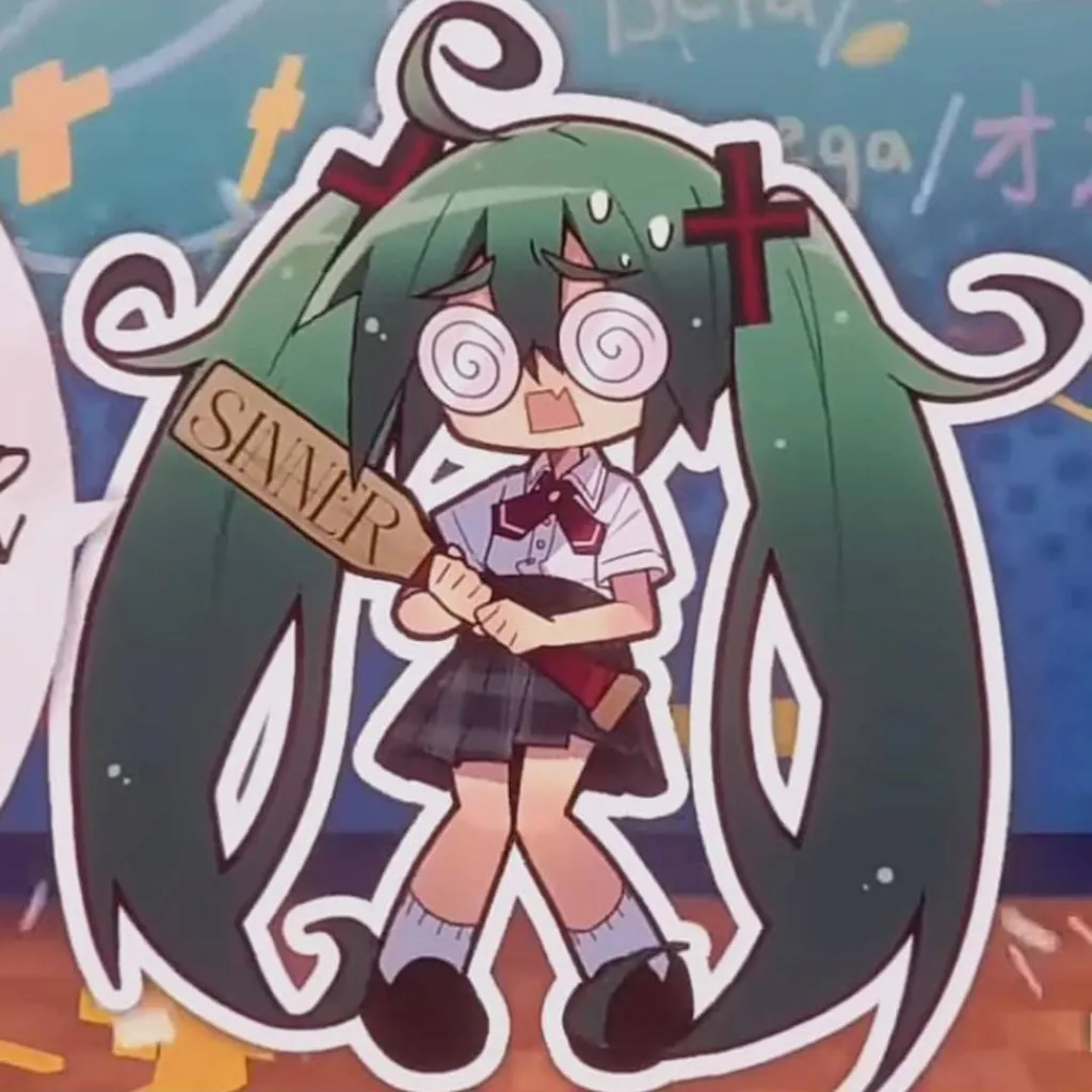 chat with ai character: miku estres
