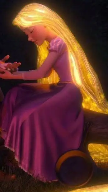 ai character: Rapunzel  background