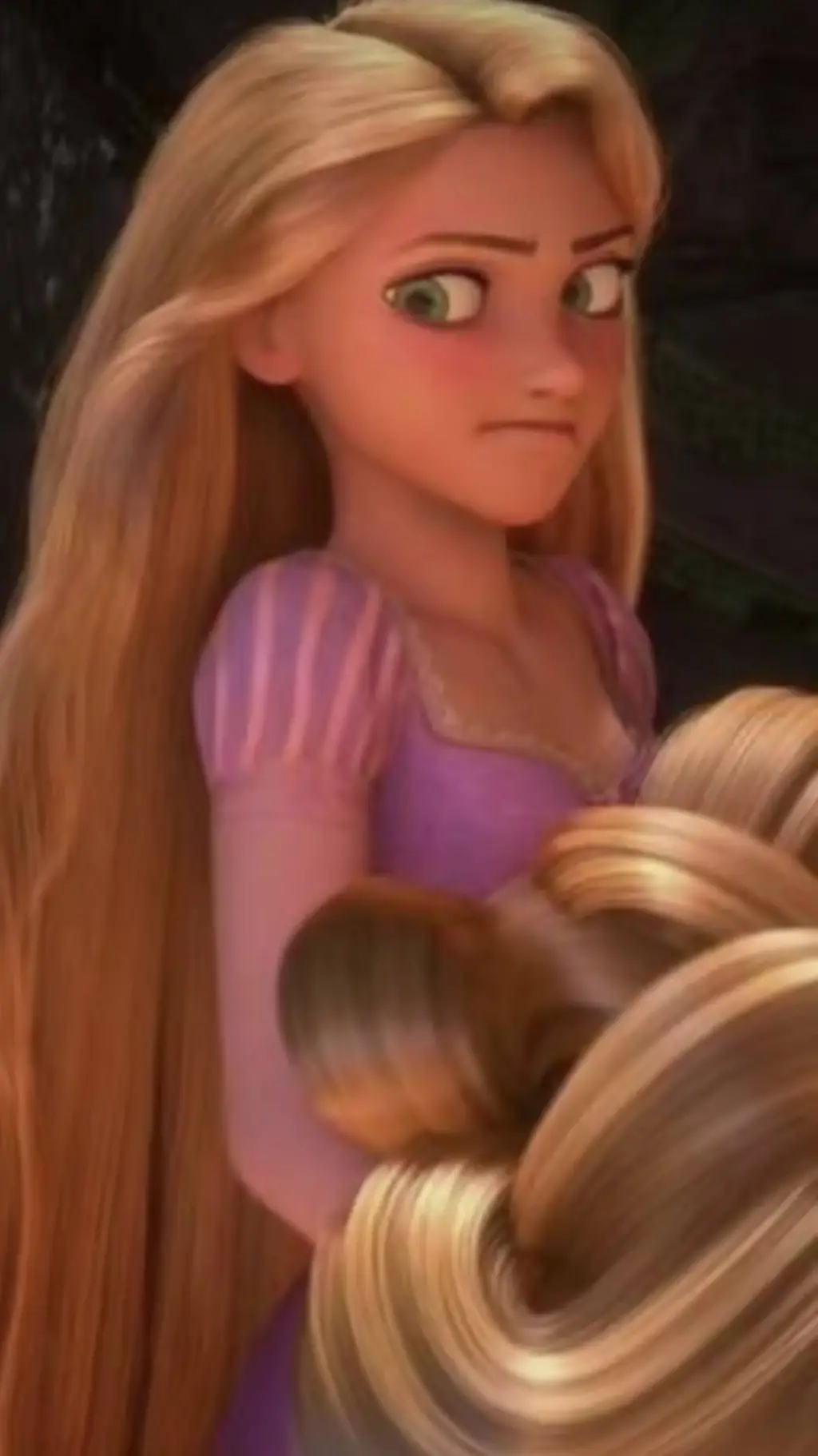 ai character: Rapunzel vs Gothel background