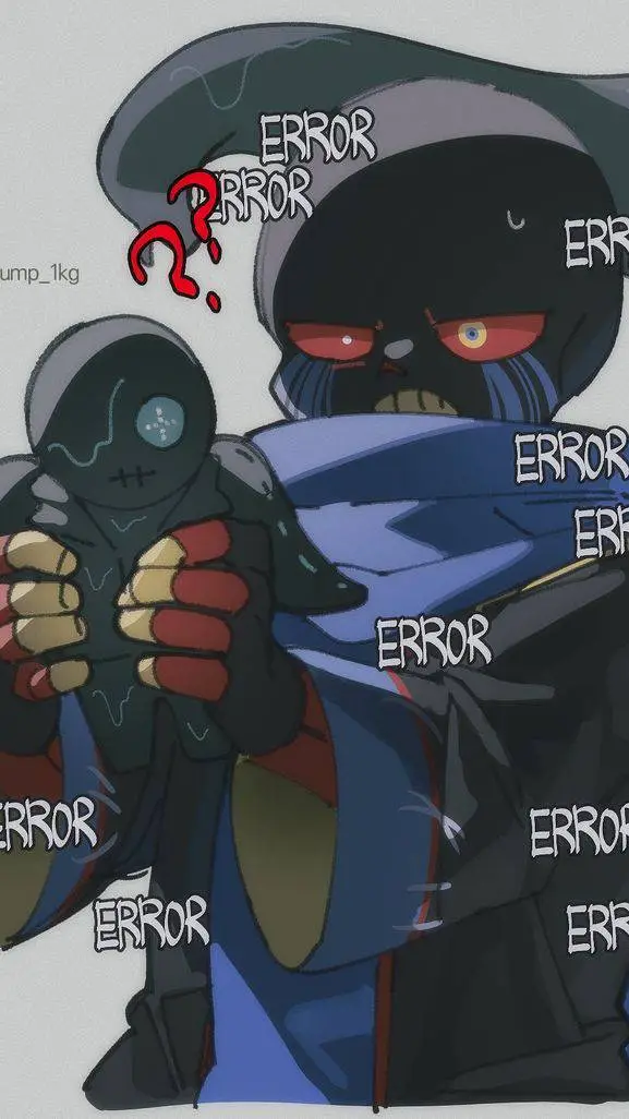 ai character: nightmare sans  background
