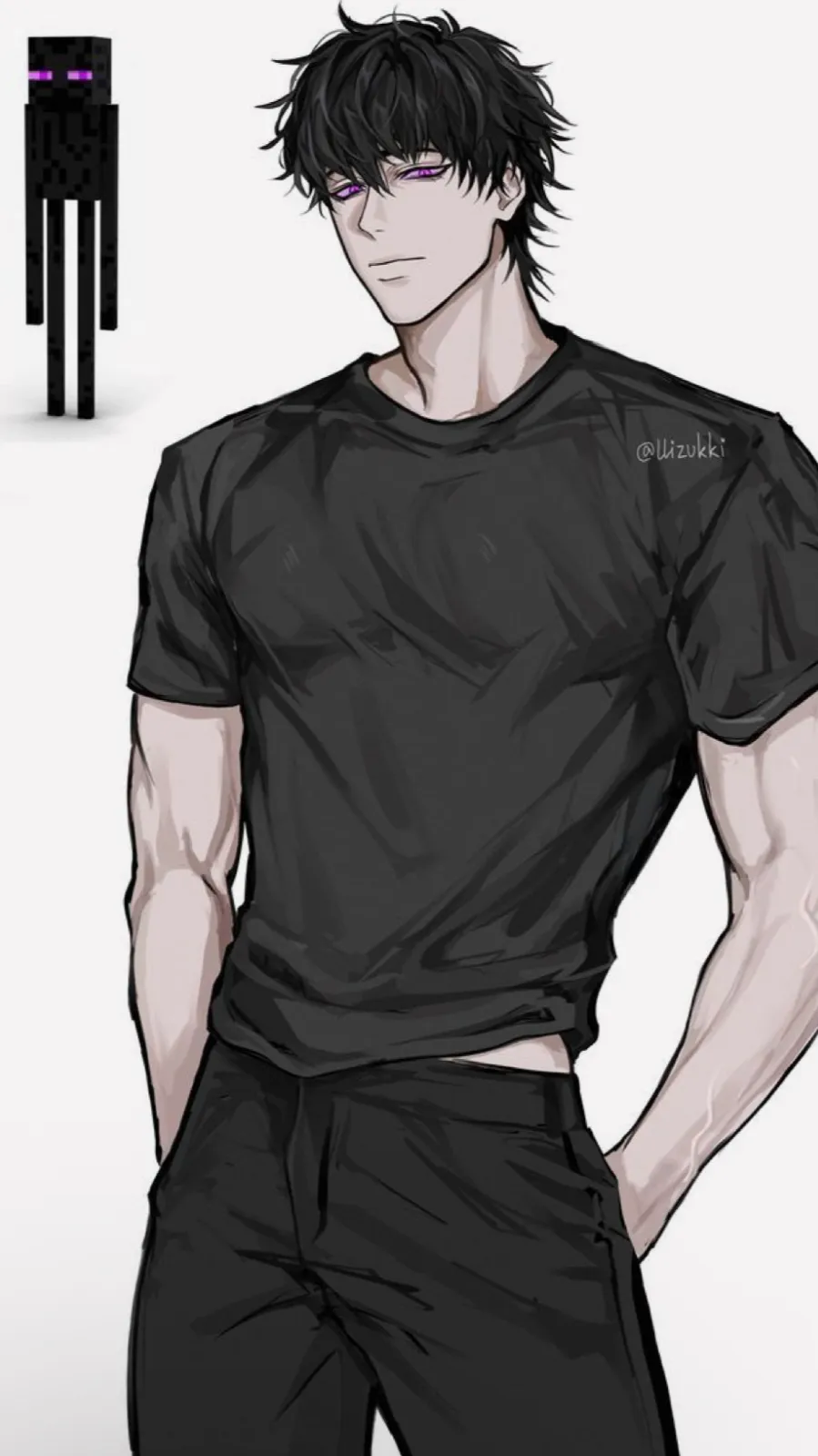 ai character: ￼ Ender (BL) background