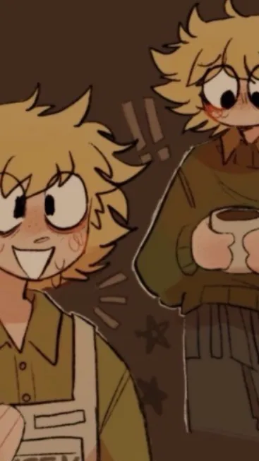 ai character: Tweek!  background