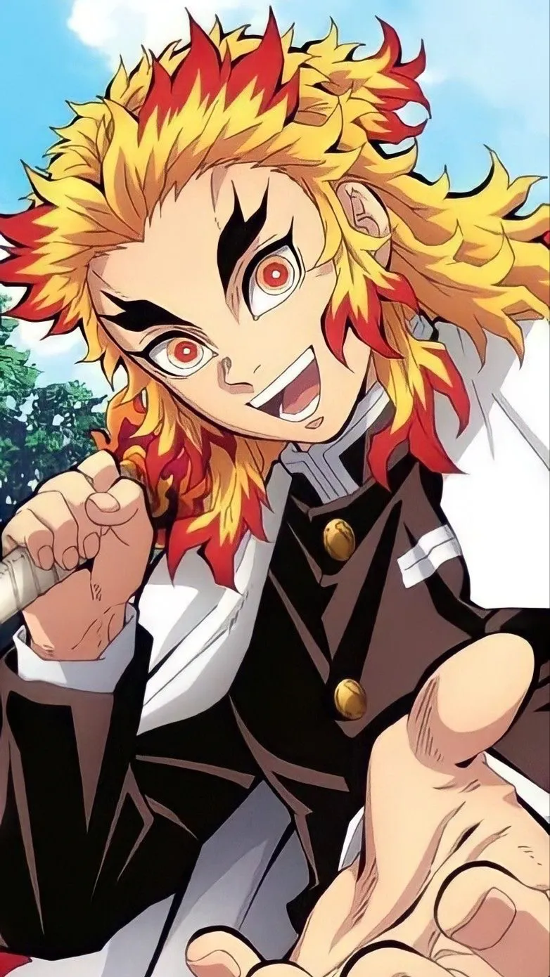ai character: Kyōjurō Rengoku background