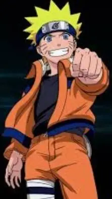 ai character: Naruto usumaki  background
