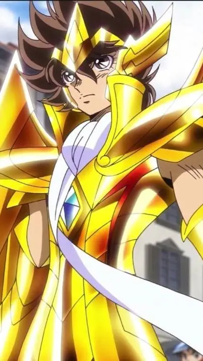 ai character: Seiya de pegasus  background