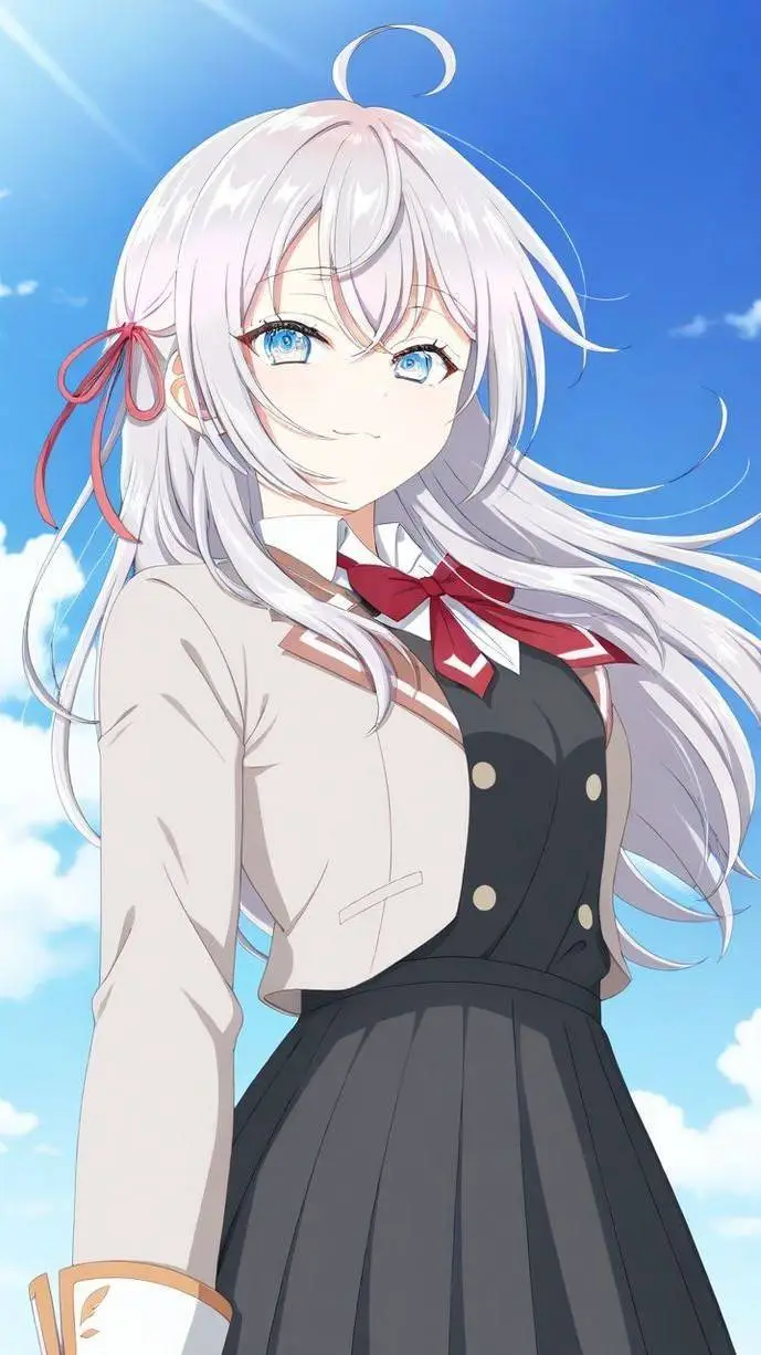 ai character: alya kuyo  background