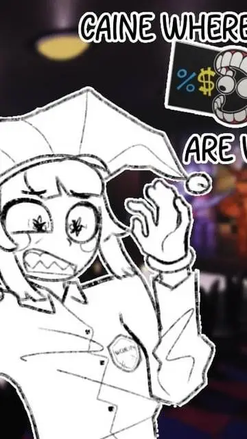 ai character: fnaf 4 x TADC  background